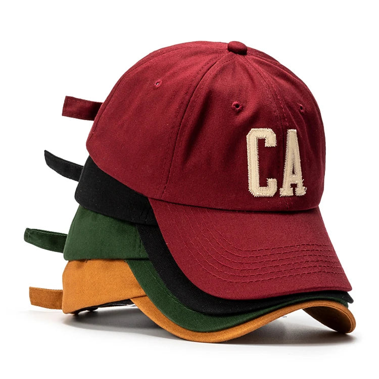 Unisex 6 Panel Cotton Curved Brim Baseball Cap Custom 3D Embroidery Logo Sport Baseball Cap Sport Hat