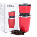 Stainless Steel Cup Manual Stainless Steel Coffee Grinder Coffee Filter Machine