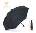 Modern 3-Folding Manual Open Close Rain Umbrella Mini Pongee Tropical Minimalist for Business Gifts Travel Umbrella