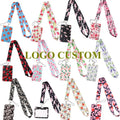 20MM Promotional Custom logo Neck Strap Polyester Sublimation Printed Lanyard With ID Card Holder