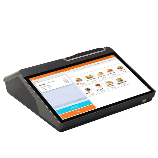 All in One Pos System Desktop Machine With Touch Screen and 58/80mm Thermal Printer Support LED8/VFD220 Customer Display