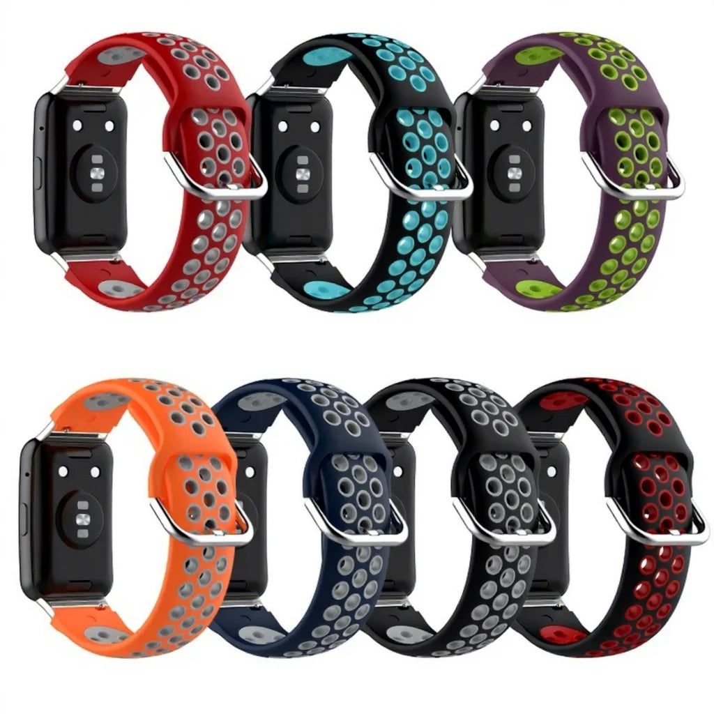 Sport Band for Huawei Watch FIT Replacement Strap Smartwatch Accessories Rubber Wrist Bracelet