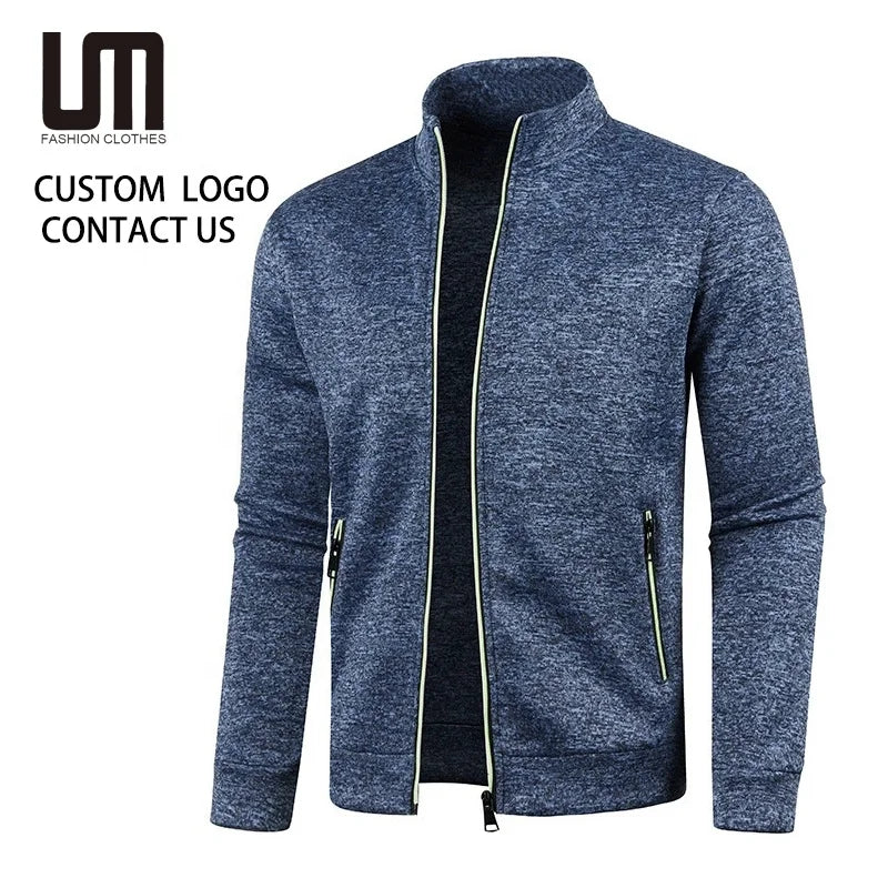 2025 Custom Brand Men Fashion Overcoat - Autumn Zipper Jacket & Coat (Outerwear for Business Casual & Streetwear) MegaBDM
