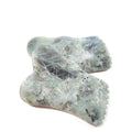 Diy Wholesale Natural Stone Heart Shape Guasha Facial Tool Labradrite Gua Sha Body For Scrapers Face Massage
