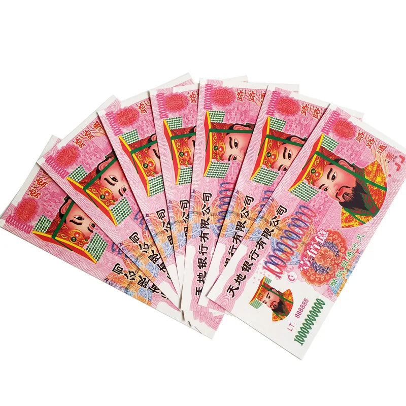 Sacrificial Offerings Ancestor Votive Paper Money Prop Money Paper Ancestor Money for Good Luck