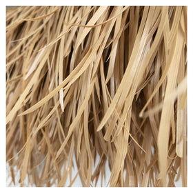 Wholesale Eco-friendly PVC PE Plastic Roof Artificial Synthetic African Tropical Palm Thatch Roofing