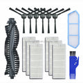 Smart Home Vacuum Cleaner Replacement Part Cleaning Accessories Main Brush Side Brush Filter Cleaning Comb for Ilife A4S
