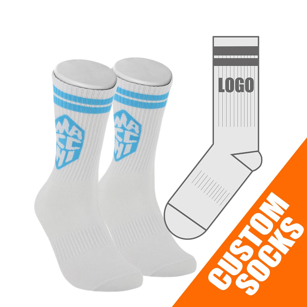 Custom Design Men Socks Made Your Own Logo Casual Socks Custom Logo Crew Sock for Men