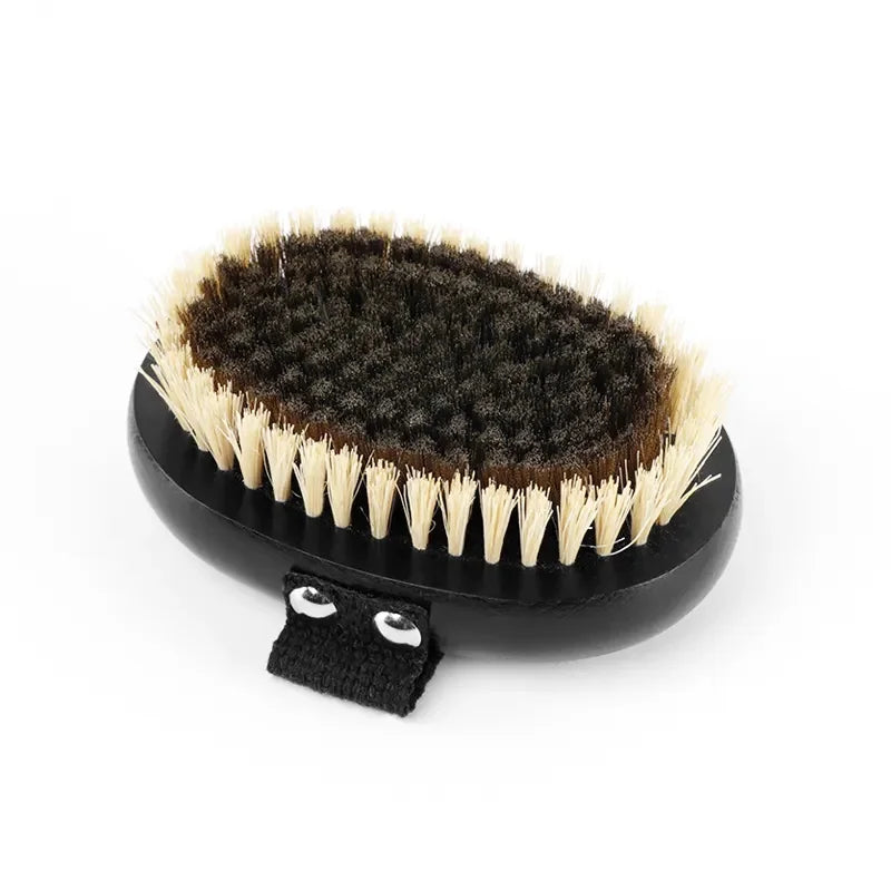 Two Tone Body Dry Brush Soft and Medium Bristle Massage Brush