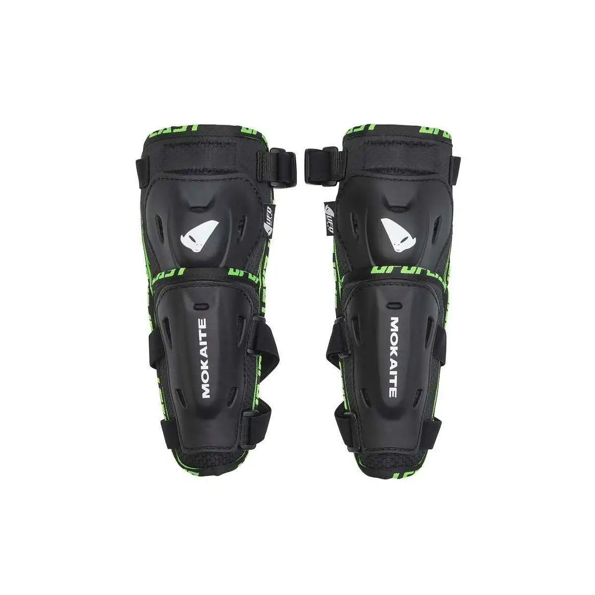 MOKAITE One Size UFO PLAST Elbow Pads Black Knee Sleeves Pads Custom Logo Protective Gear for Outdoor Use Warm PU Foam Leather