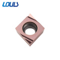 Aluminum Finishing PVD Coating Inserts Ceramic for CCGT060201 CCGT060204 R L F Models Customizable OEM Inner Hole Turning