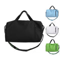 2024 Fashionable Large Capacity Sports Hang Bag Waterproof Fitness Travel Bag with Dry Wet Separation Zipper Closure