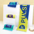 Customized Camping Soft Absorbent Rally Sweat Fitness Football Jacquard Cotton Terry Gym Sport Towel Towels Custom Logo