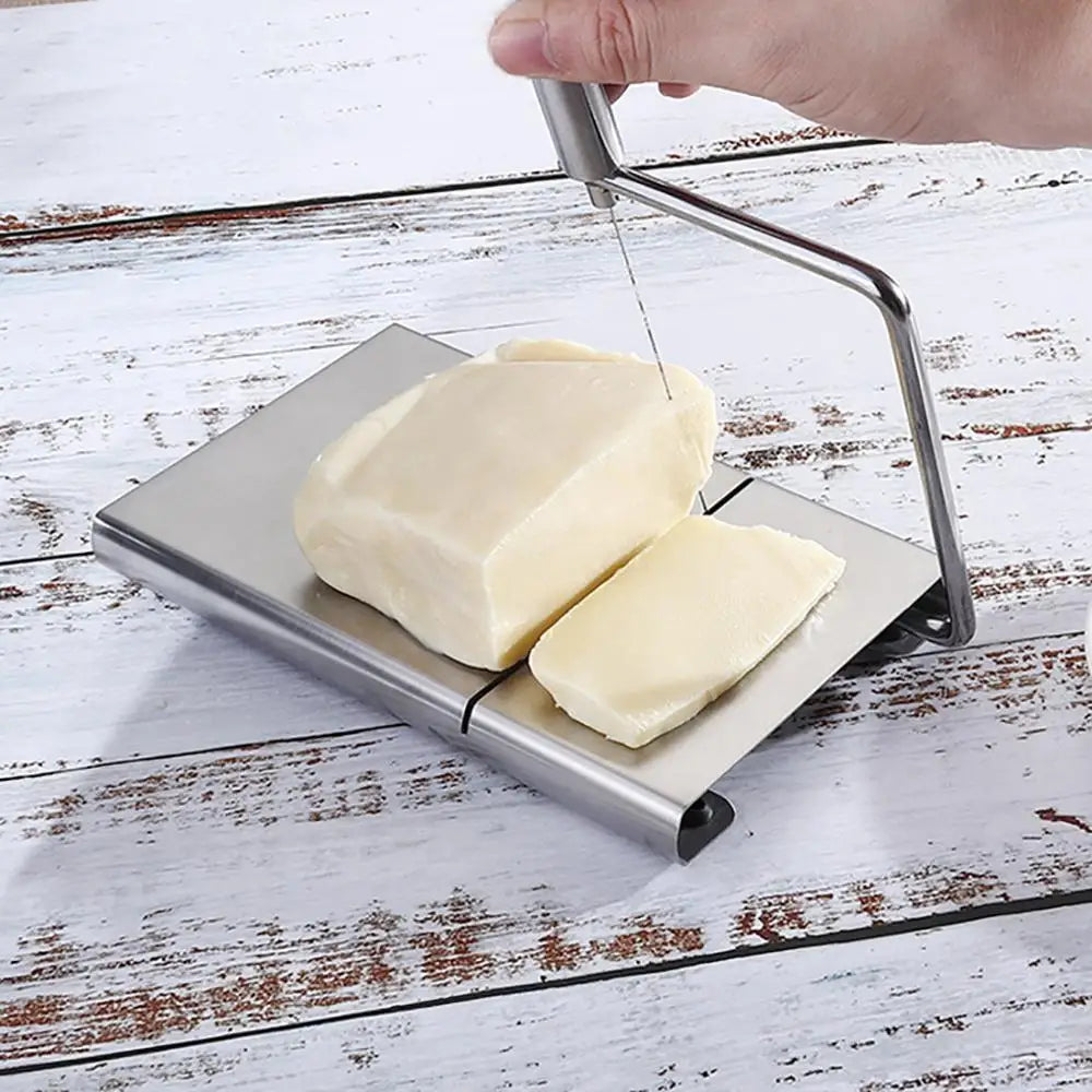 Stock Wholesale Stainless Steel Cheese Slicer Home Ham Cheese Slicer Chocolate Butter Cheese Slitter Kitchen Tools