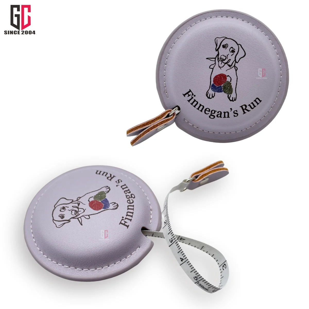 12 Years Factory Hot Selling Promotion Gifts Mini Do logo Leather Measuring Tape