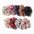 MIO New Twisted Boutique Large Intestine Hair Tie Women's Printed Striped Ponytail Hair Tie
