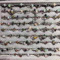 Hot Popular New Fashion DIY Opal Crystal Rings Vintage 925 Silver Band China Wholesale for Gift