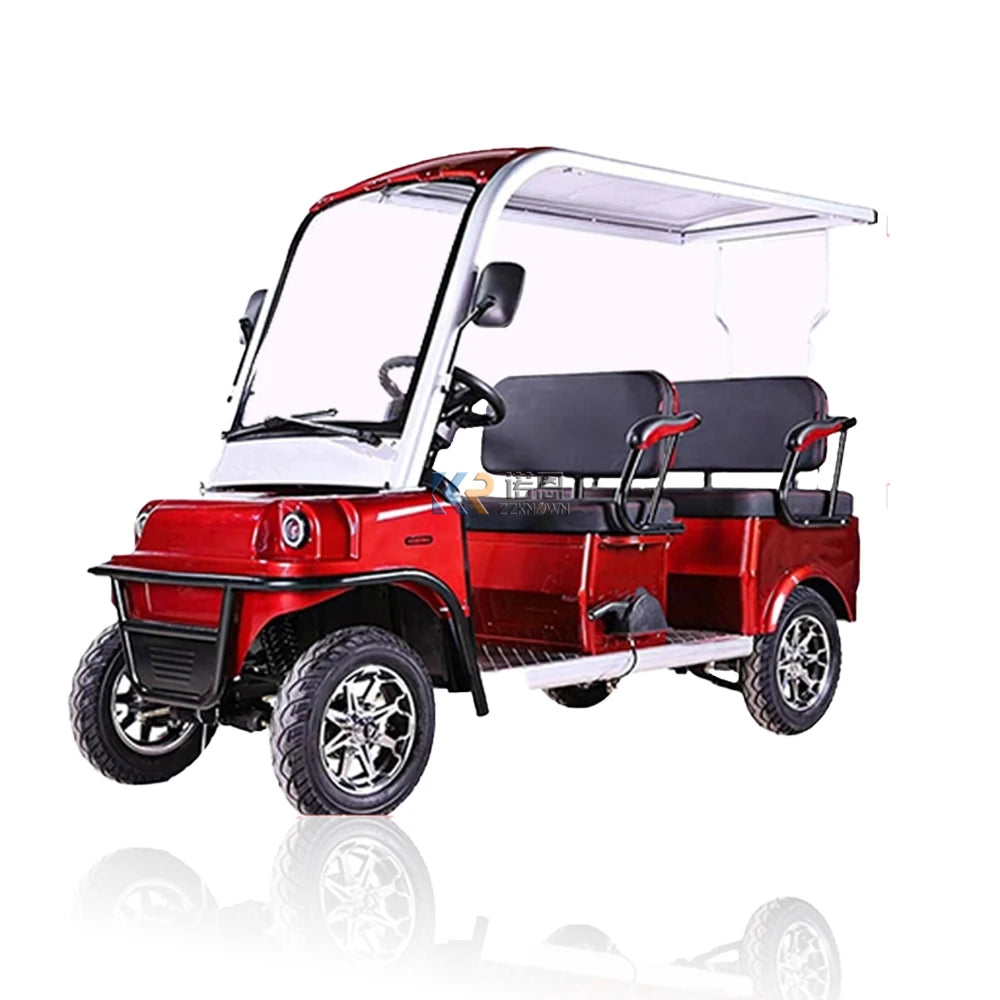2025 Electric Golf Car Trolley Cart Mobile Cruiser Electric Scooter Sightseeing Car Scenic Spot 4 /6 Seats
