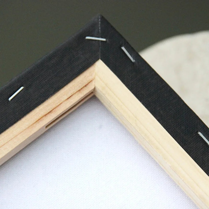Stretch Cotton Canvas Wholesale 15 CM Black Canvas Board for Painting