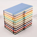 Hot Sale Leather Hardcover A5 100gsm Thread Sewing Customized Thickened Business Office Meeting Record Organizer/Planner