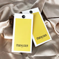Luxury China New Design Brand Custom Paper Hang Double Sided Printed Clothing Garment Tag