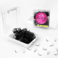 Abonnie Matte Black Mink Pro Made Fans 5D 8D 10D Russian Loose Premade Volume Fans Pointy Base Promades Lash Extension Fans