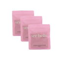 Custom UV Printing Makeup Remover Pad Plastic Bag Accessories Packing Frosted Ziplock Heat Seal Bags