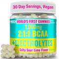 Custom Creatine Bcaa Gummies Supplement Electrolyte BCAA Gummies Branched Chain Amino Acids Potassium Sodium Energy Recovery