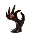 Multiple Color OK-Gestured Plastic Hand Model Rings Bracelets Jewelry Display Stand Holder Prop