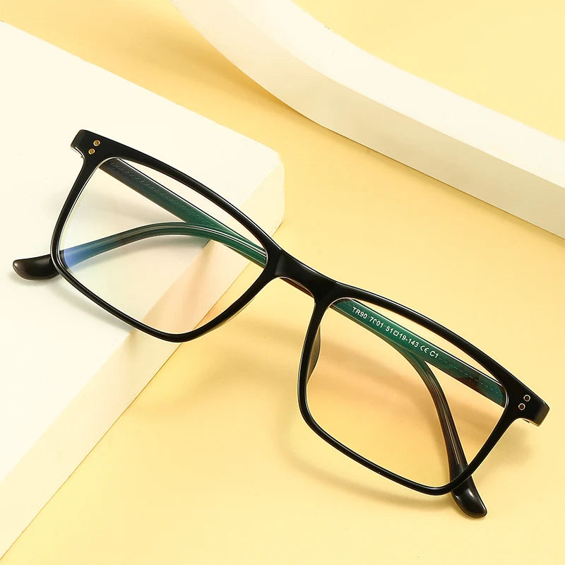 TR90 Soft Women Lunette Photochromique Et Anti- Bleue Eyeglasses Frame
