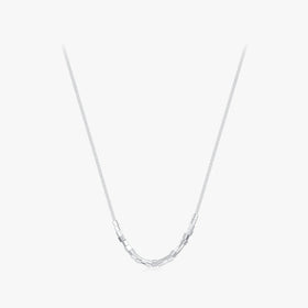 925 Sterling Silver Necklace Charm Trendy Party Link Chain Simple Geometric Design Pendant Necklaces for Women