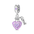 Hot Selling Personalized Copper Custom Jewelry Bracelet Beads for Women Bracelet Fashion Pendants Charm Letter Beads Wholesale