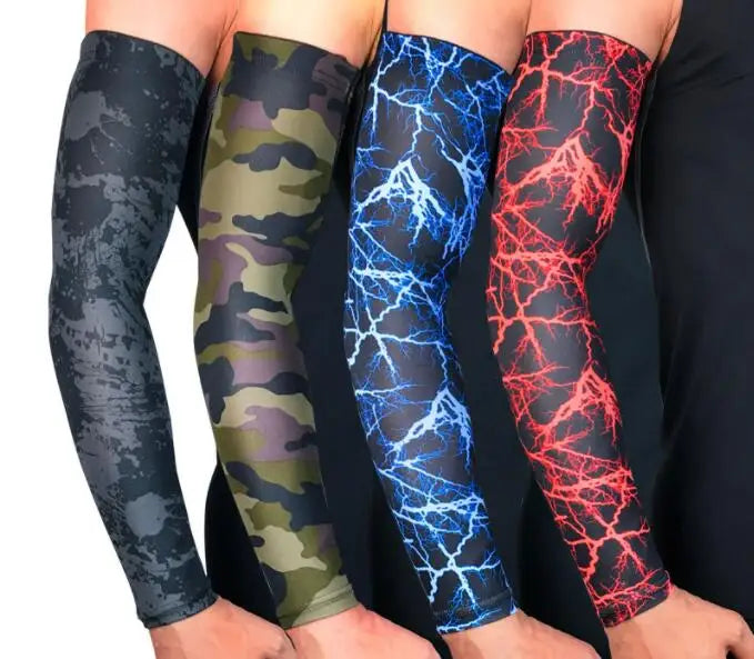 Manufacturer Breathable Elastic Cooling protection Anti slip Cycling Arm Sleeves