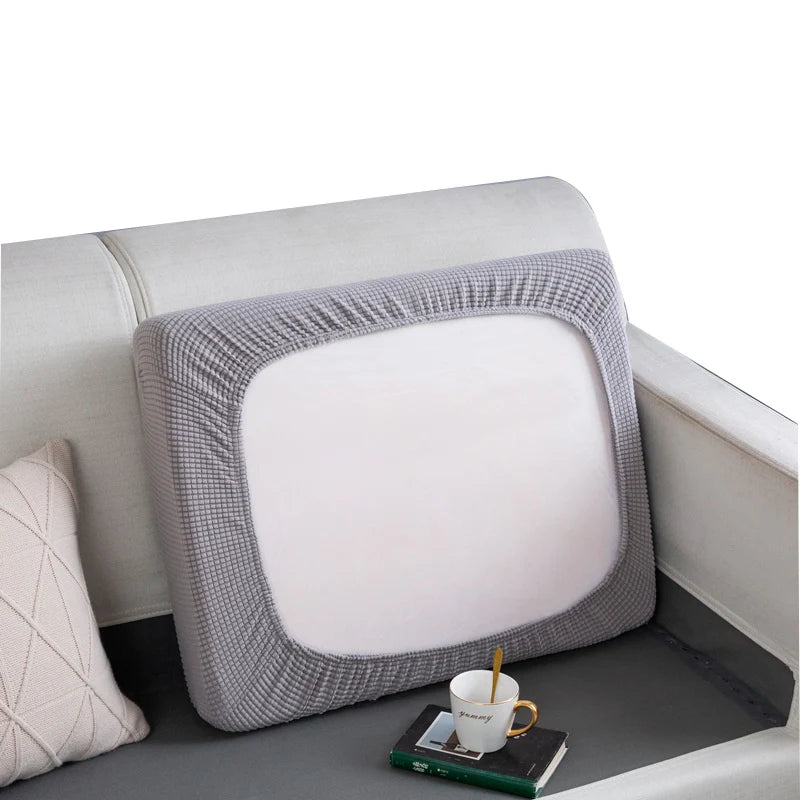 NEW ARRIVAL Nordic Magic Plain Stretched Stretchable Elastic Spandex Sofa Set Cover Couch Slipcover Sofa Seat Cushion Cover MegaBDM