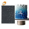 AK Pearl Bubble Silicone Mousse Cake Molds Fondant Impression Mat Bakeware Baking Pastry Mould Cake Decorating Border Lace Mats