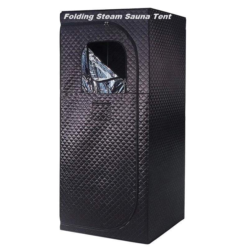 Custom Modern Luxury Acrylic Wet Steam Home Sauna Tent for Spa 1 Person Folding Full Body Indoor Portable with Transom Windows