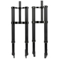 EBike 20 Inch Air Fork Suspension 135 QR 20*4 Fat Tire Snow Bike Downhill Double Crown Shock Sping Oil Fat Bicycle Inverted Fork