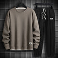 Tracksuit Men 2 Piece Sets Hip Hop Clothes for Men Outfits Streetwear Casual Sweatshirt and Pants Set Men Fashion Clothing 2023