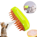 Mango-Shaped Pet Tools Spray Massage Comb Convenient Hair Removal Bathing Without Bathing for Pet Grooming