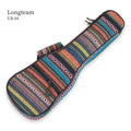 21 23 26 Inch Ukulele Bag Bohemia Style Ukulele Shell for Soprano Concert and Tenor Ukuleles