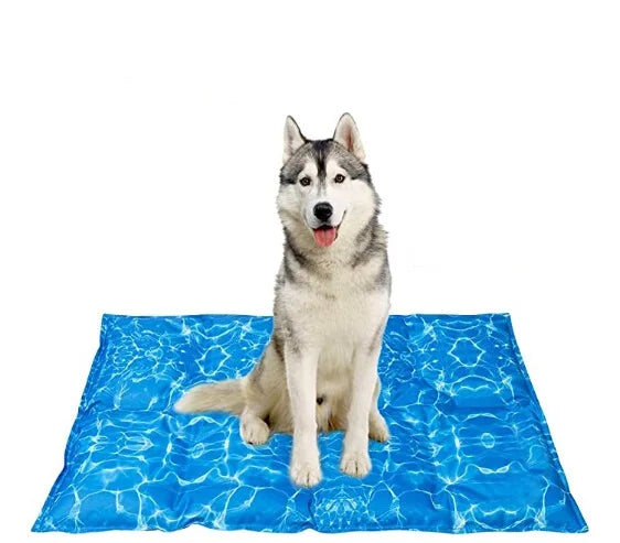 Dog Cooling Mat Cool Dog Bed - Ice Water Pad for Pets Summer Hot Days Sleeping