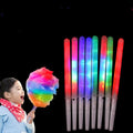 Cotton Candy Light Cones Colorful Glowing Luminous Cone Stick Party Favors Supply Flashing Color Cocina Artigos Para