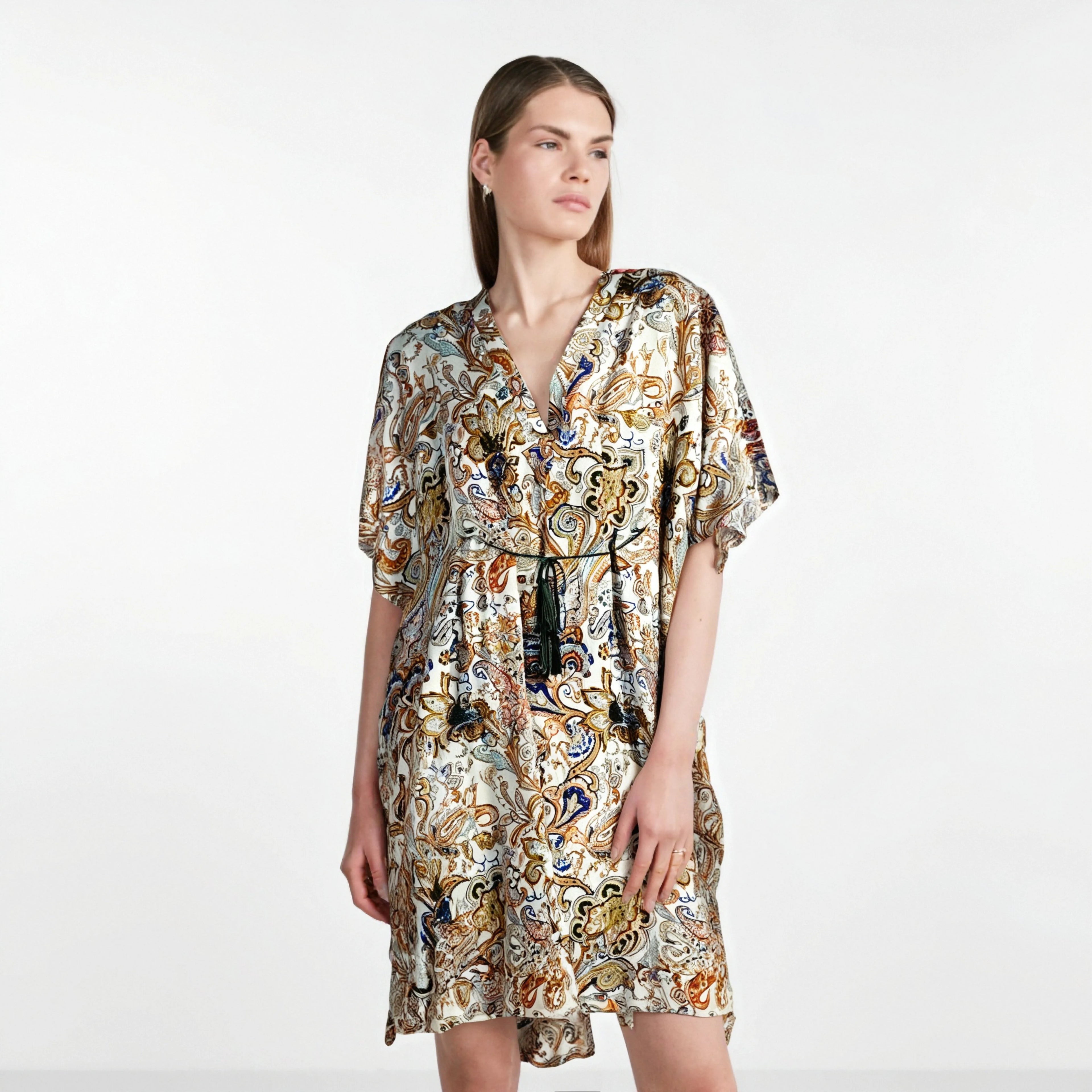 Beautiful Bohemia Dress Casual Dresses Women Lady Elegant Vintage Women Gown Dress
