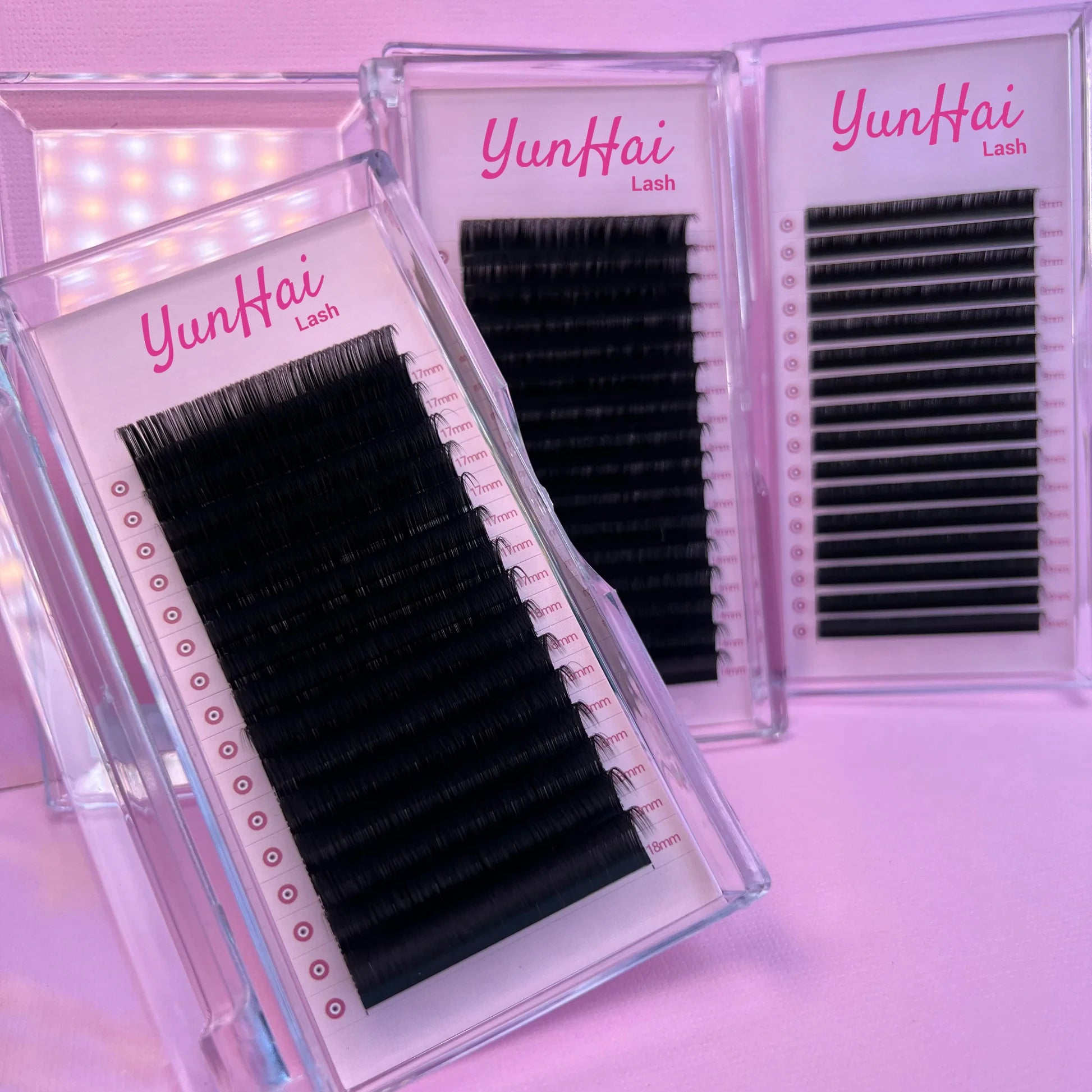 Handmade 0.03 0.05 0.07 Individual Lashes Extension Hot Selling Classic Volume Lash Eyelash Extension Bundles