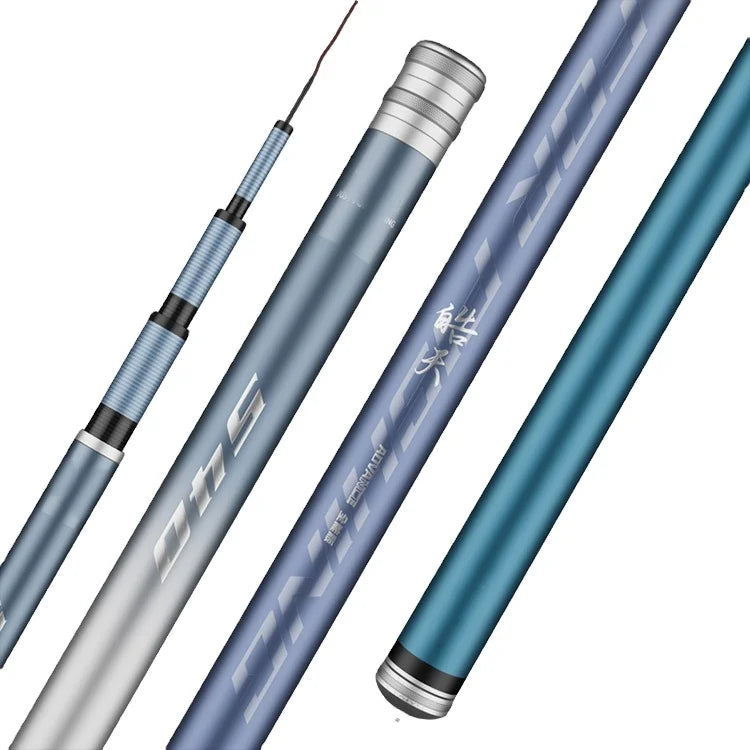 New Design High Carbon ultra Light Hard 28 Tune Carbon Fiber Outdoor Strong Telescopic Pole Fishing Rod for Sea