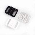 For Deepeel CN301 10/15/20/25mm Plastic Strap Release Buckles Outdoor Luggage Accessories Bag Clip for Underwear Adjusting