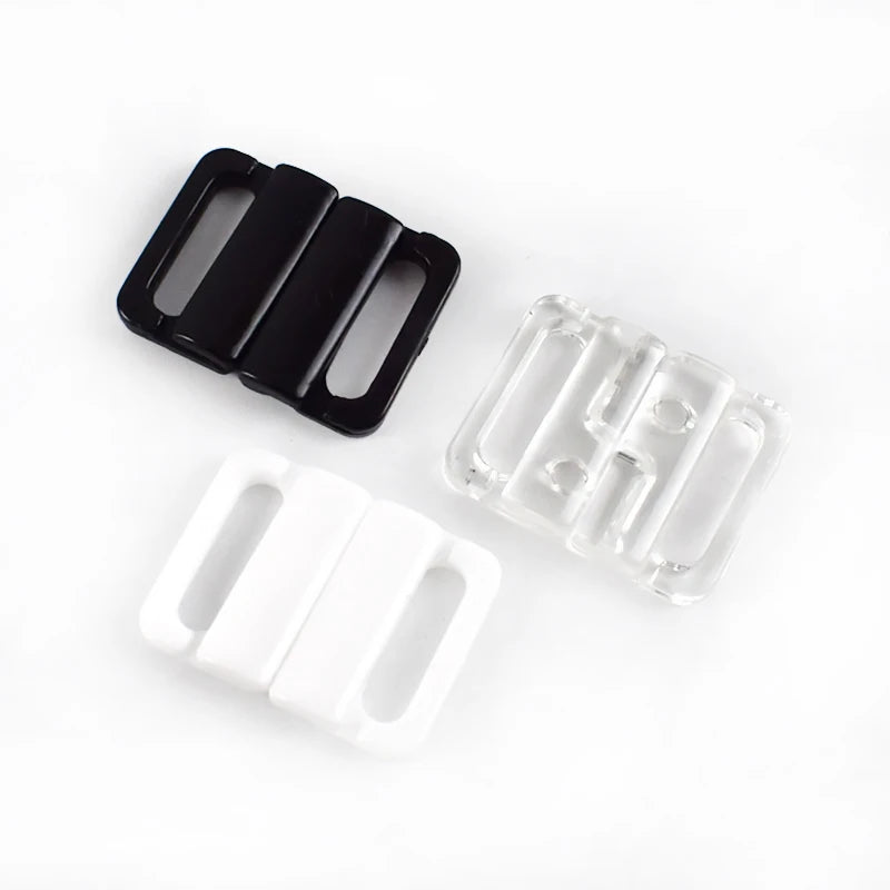 For Deepeel CN301 10/15/20/25mm Plastic Strap Release Buckles Outdoor Luggage Accessories Bag Clip for Underwear Adjusting