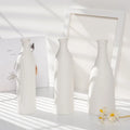 Creative Simple Nordic Style Ceramic Flower Vase for Home Decor in Table or Living Room Handcrafted Pottery & Enamel