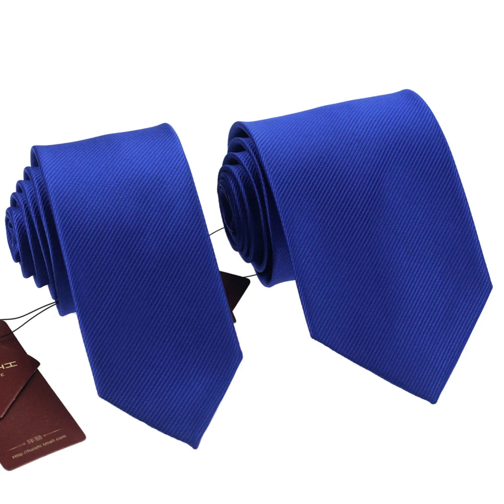 Zhejiang OEM Necktie Cheaper Price Men's Polyester  Neckties Custom Navy Blue Ties Personalized Logo l Private Label