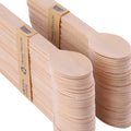 Spoons Wooden Disposable Teaspoon Spoon Set Mini Coffee Mixing